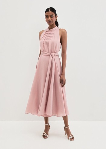 Phase Eight Lucinda Dress Pink USA | 1278695-OK